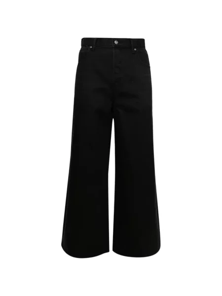 Blugi Alexander Wang cu picior lat negru