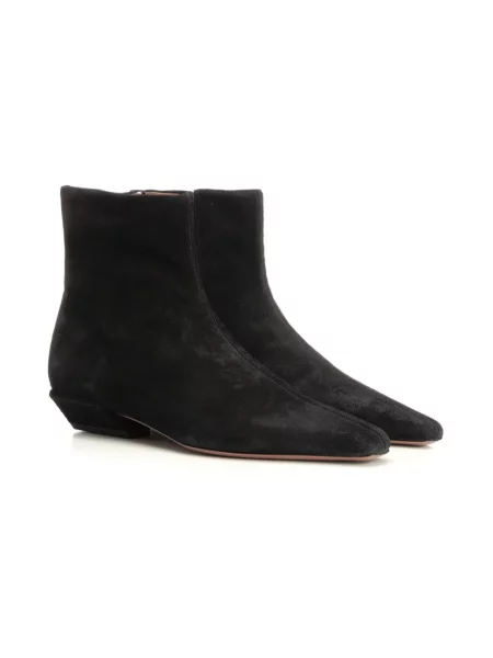 Buty do kostki Paris Texas skórzane czarne