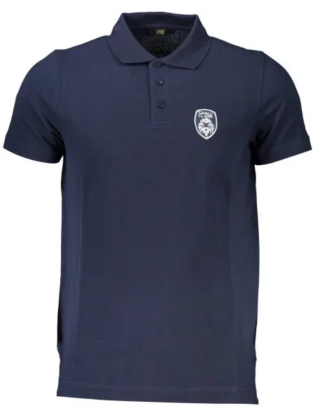 Polo Cavalli Class cu mâneci scurte albastru