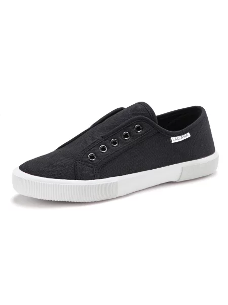 LASCANA Slip-on μαύρο