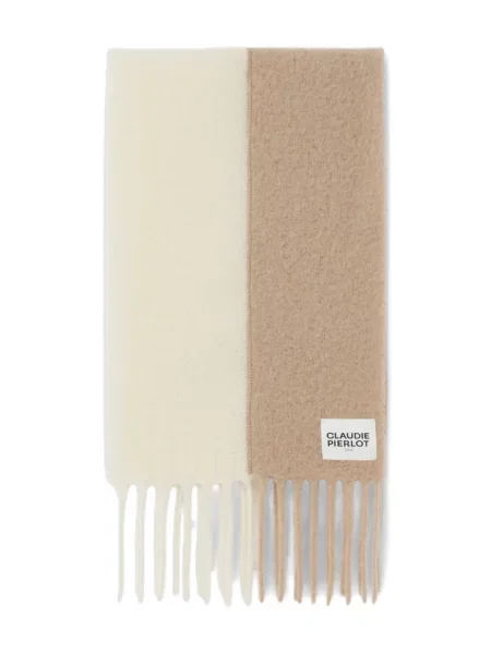 Fular Claudie Pierlot cu franjuri