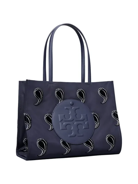 Geantă Tory Burch mini albastru