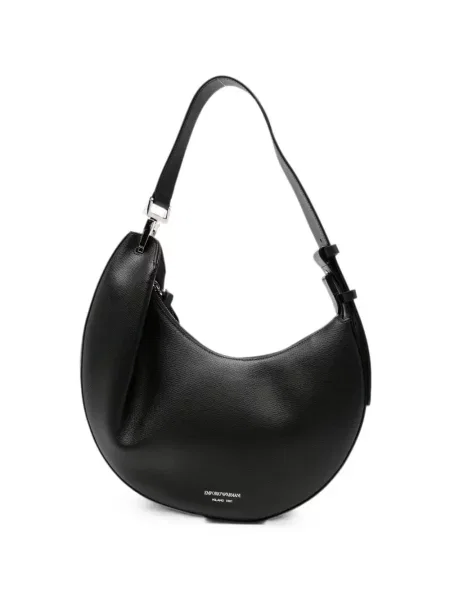 Geantă Emporio Armani din piele negru