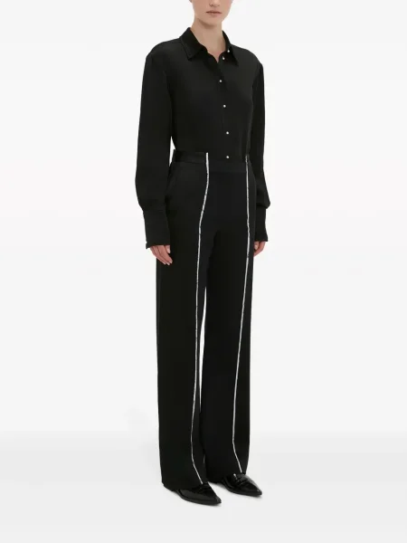 Дълго риза Victoria Beckham черно