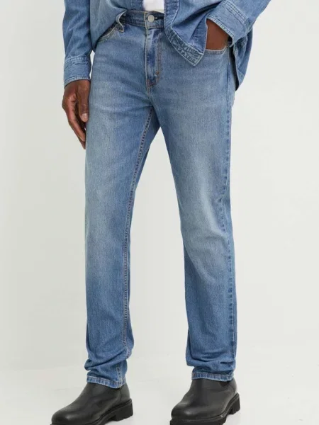 Levi's blugi slim fit pentru bărbați SLIM albastru