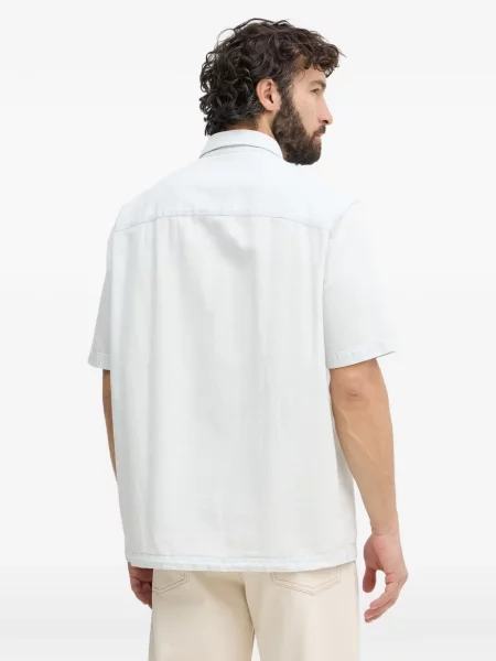 Scurt cămașă Armani Exchange albastru