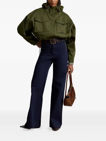 Велурени бягане с яка чорапи Polo Ralph Lauren синьо