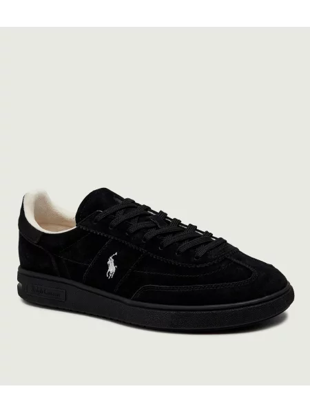 POLO RALPH LAUREN Sneakers BEDFORD | piele întoarsă negru