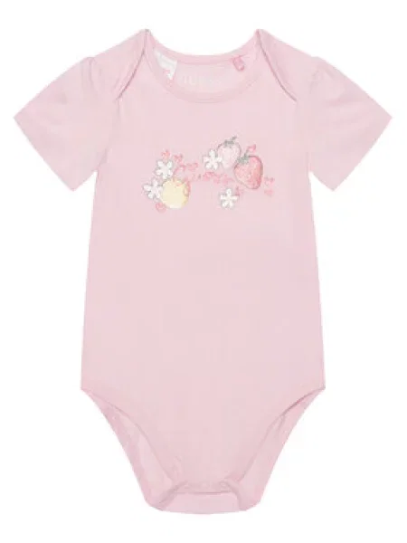 Guess Komplektas: smėlinukas ir šortai rožinė