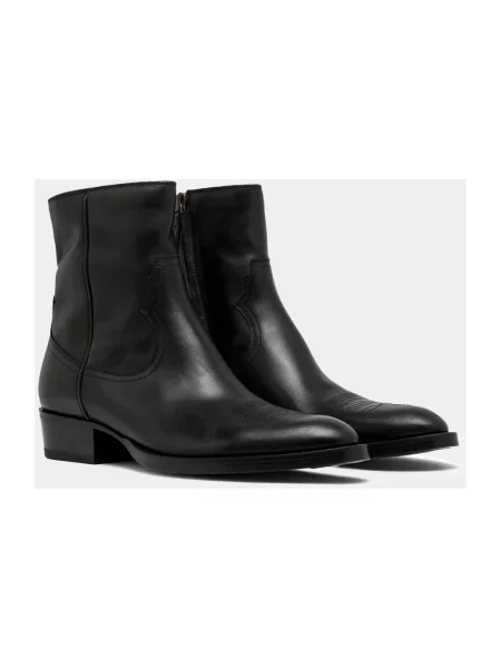 Buty do kostki Buttero skórzane czarne