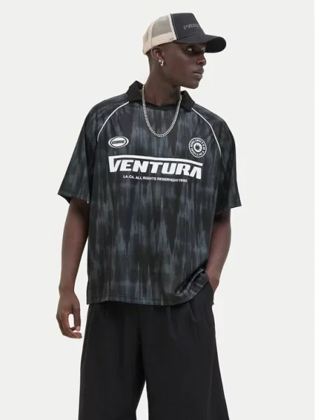 Polo majica Jack&Jones črna