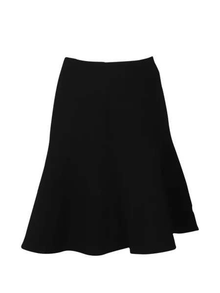 Fustă midi Temperley London de mătase negru