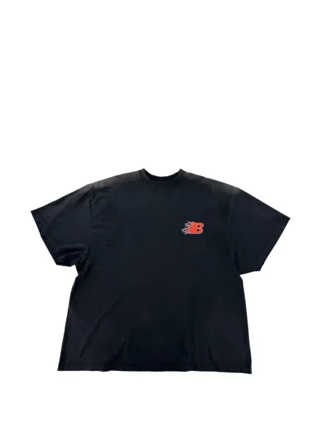 Tricou Balenciaga cu imagine negru