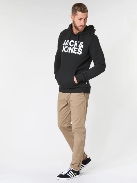 Geacă Jack & Jones cu autograf negru