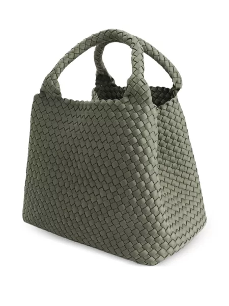 Geantă shopper Marrea țesută verde