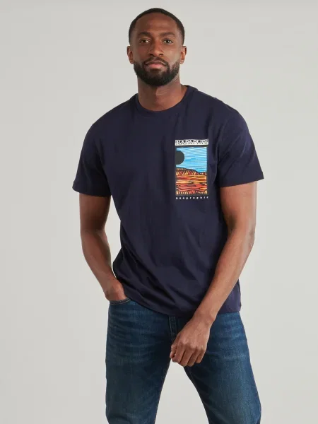 Tricou Napapijri albastru