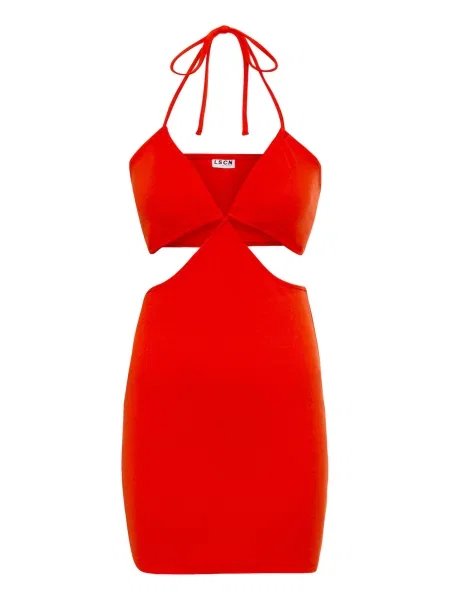 LSCN by LASCANA Obleka rdeča