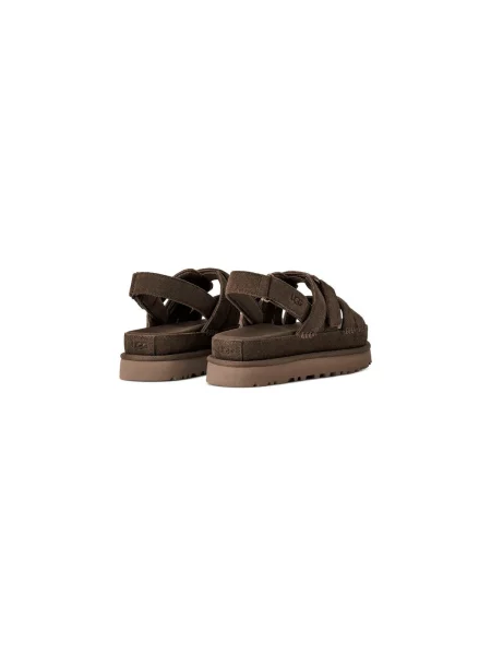 UGG Sandale cu baretă Goldenstar Gleam pământiu maro