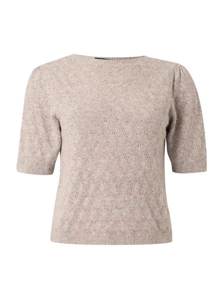 VERO MODA Svetr VMDOFFY šedobéžová