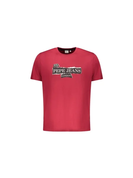 Tricou Pepe Jeans roșu