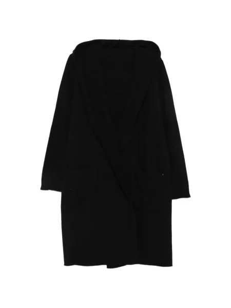 Cardigan Ma+ cu glugă negru