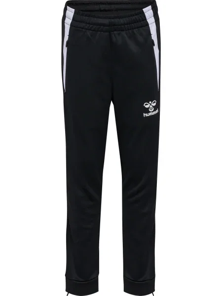 Hummel Pantaloni sport Lead negru / murdar alb