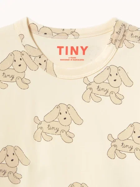 Tinycottons лонгслів дитячий з DOGS TEE