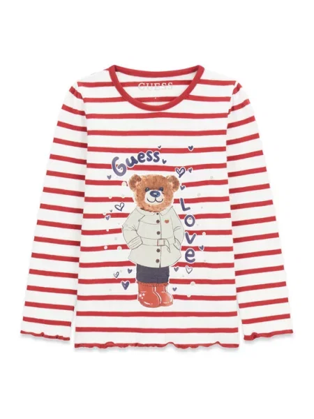 Μπλούζα Guess λευκό