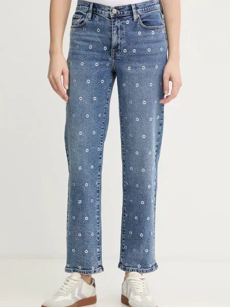 Dkny jeans medium waist albastru