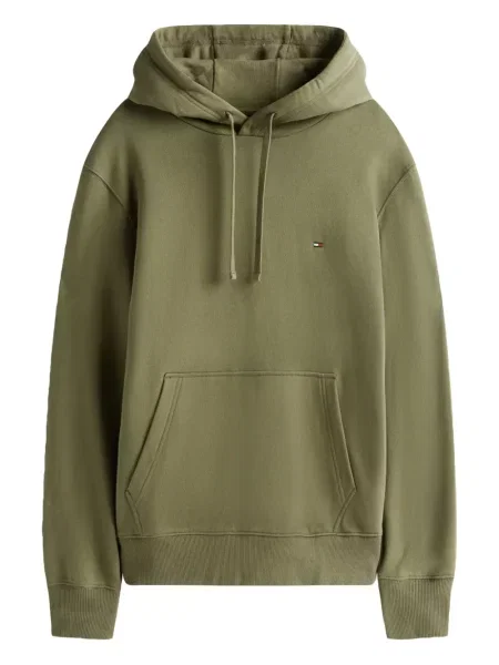Hanorac cu glugă Tommy Hilfiger cu broderie verde