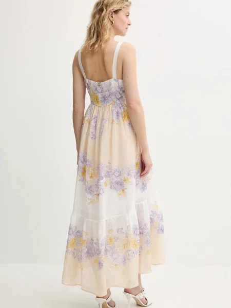 Twinset ruha midi harang alakú bézs