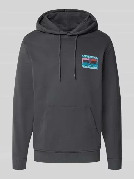 Tommy Jeans Bluza Z Kapturem schwarz