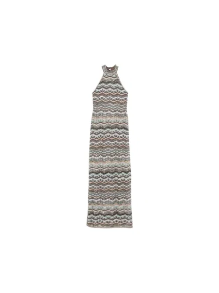 Długa sukienka maxi Missoni z nadrukiem