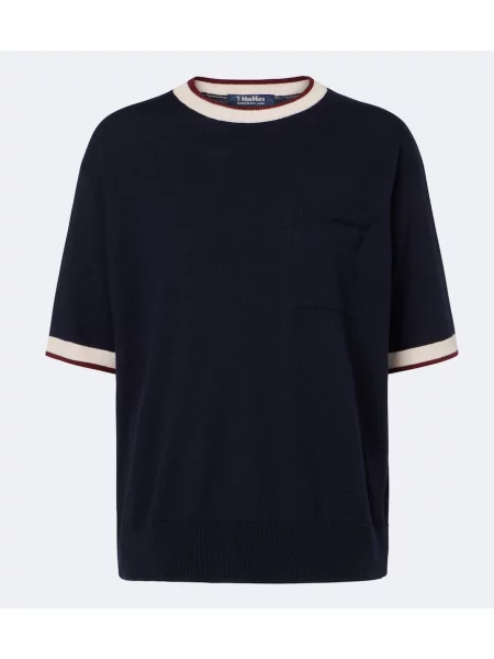 Pulover 's Max Mara de lână albastru
