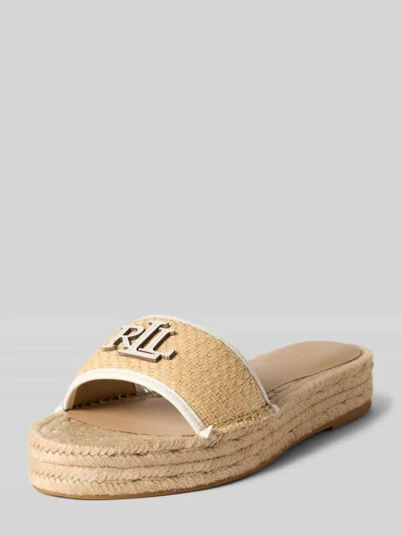 Espadryle LAUREN RALPH LAUREN beżowe