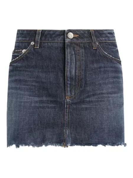 Fustă din denim Dolce & Gabbana albastru