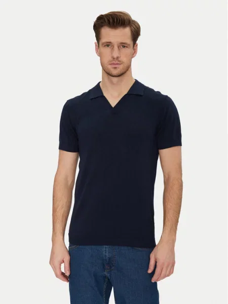 Polo majica Blend modra