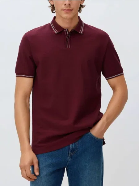 Reserved MEN`S POLO maro