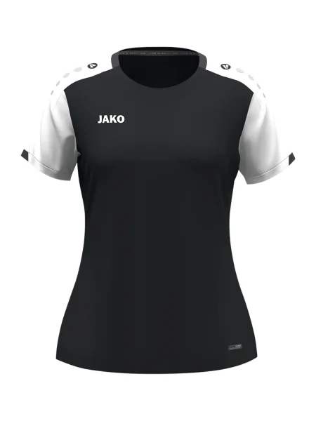 JAKO Tricou funcțional negru alb