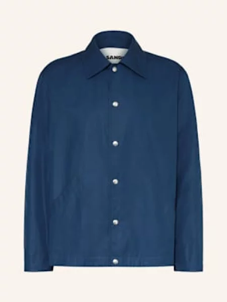 Kurtka Jil Sander niebieska