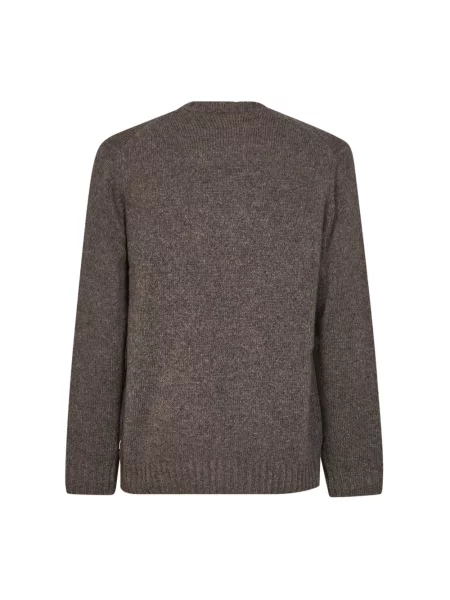 Sweter Nn07 wełniany brązowy