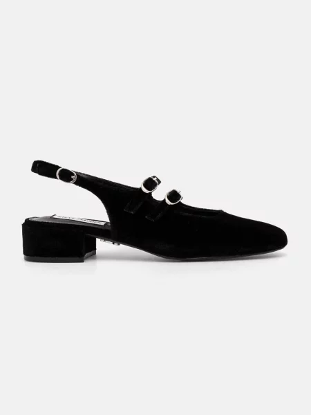 Туфлі Steve Madden City View блок відкрита п'ята чорний