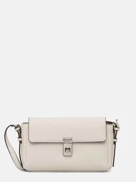 U.S. Polo Assn. listonoszka z imitacji skóry ESHER beżowa