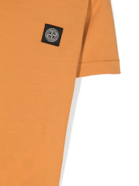 Koszulka dziecięca Stone Island pomarańczowa