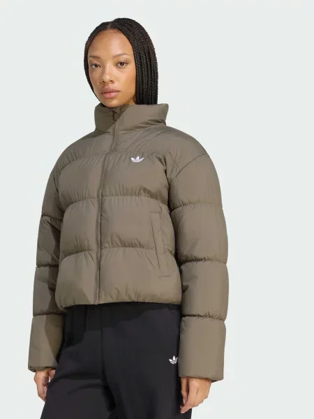 Демісезонна куртка adidas перероблений зелений