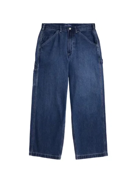 Traperice ravnih nogavica Polo Ralph Lauren plava