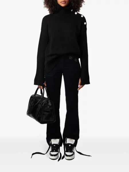 Kelnės Zadig&voltaire kordinis velvetas mėlyna