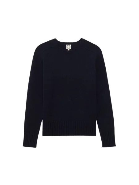 Sweter Ines De La Fressange Paris wełniany niebieski