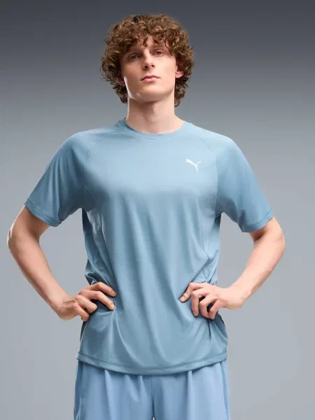 Спортивная футболка Puma для бега синяя