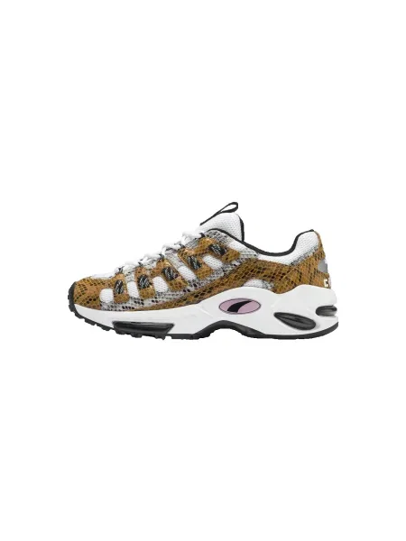 Pantofi Puma cu imprimeu animal print alb
